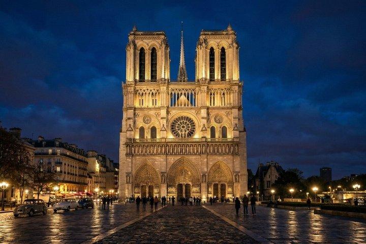 Paris i en Day-Louvre, Notre Dame, St Chapelle, ArcdeTriomphe, etc