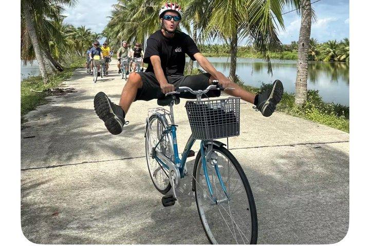 Hoi An Bike Tour-Duck, fazenda orgânica-barco-Buffalo