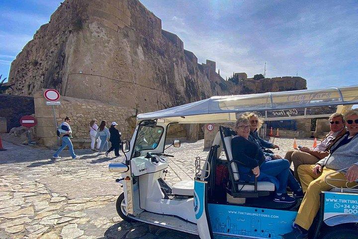 トゥクトゥクによるアリカンテ市内観光