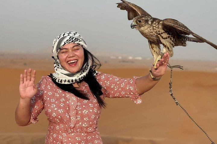 Avond woestijnsafari Dubai met BBQ, Camel Ride en optionele ATV