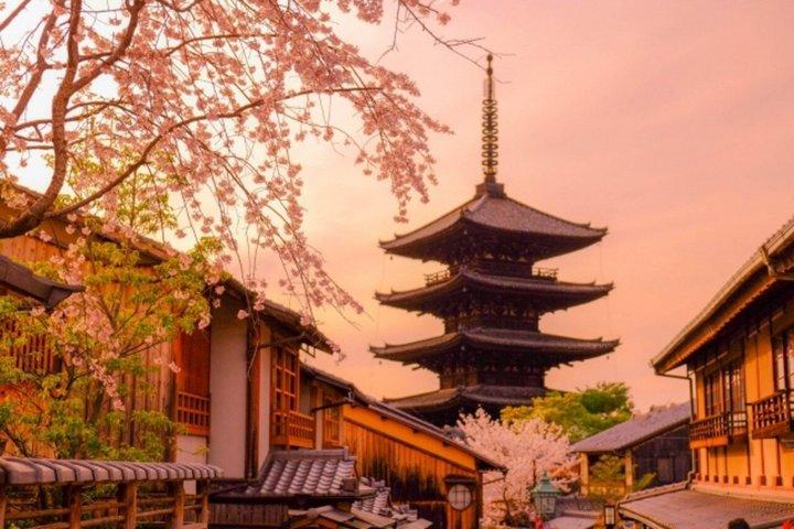 Kyoto : Gion Geisha District Sunset Tour em Espanhol