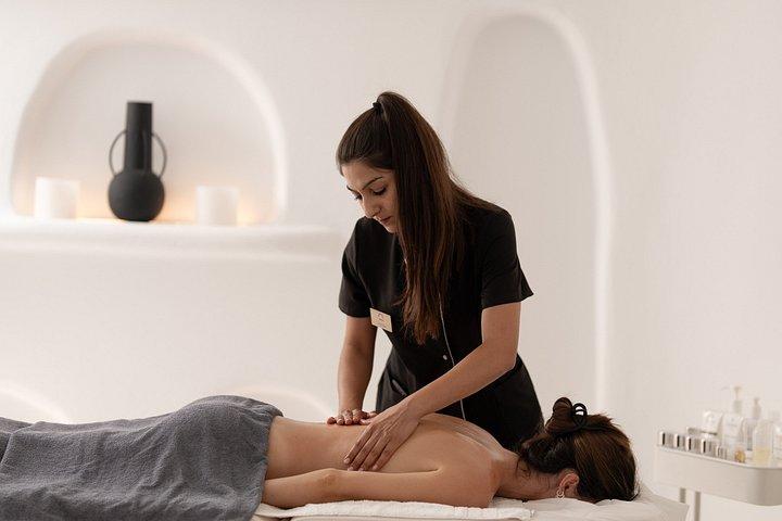 Santorini Massage Body Scrub Spa Experience + Jacuzzi Access