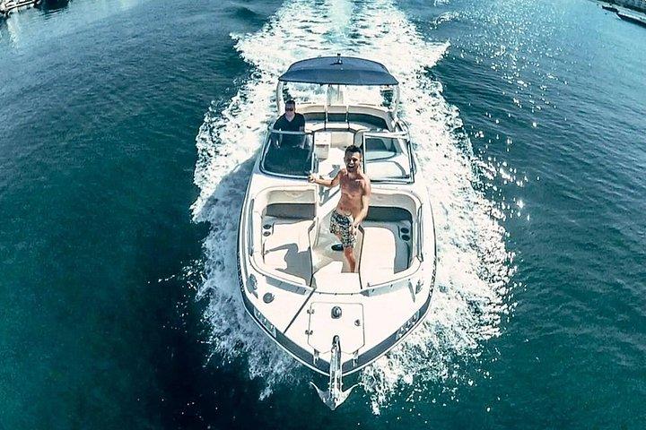 Ibiza: シュノーケリングとサンセット付きプライベートボートツアー
