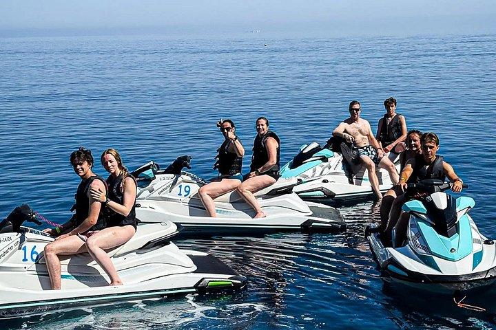Excursion en jet ski à Cala Comte