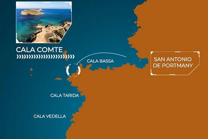 Excursion en jet ski à Cala Comte