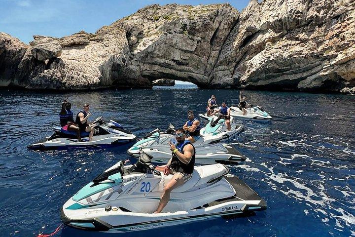 Excursión en moto de agua desde San Antonio (Ibiza) hasta Islas Margaritas