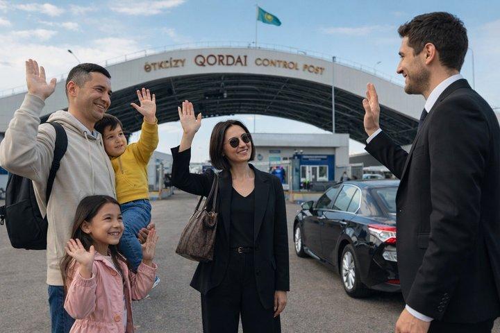 Transfer privado de Bishkek para Almaty
