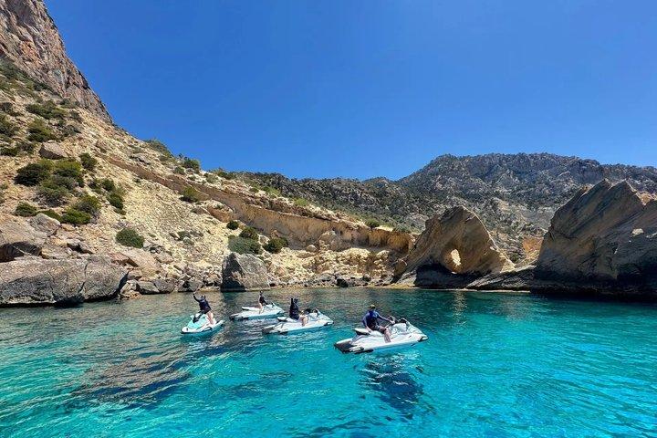 Excursão de jet ski de San Antonio (Ibiza) a Atlantis