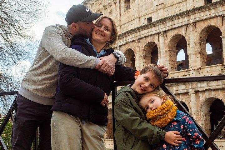 Roma Sesión de fotos privada : Paseo fotográfico Coliseo & Trevi