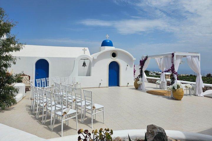 Santorini bryllupspakker til 2