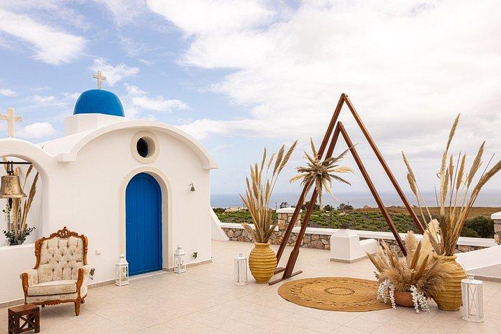 Santorini bryllupspakker til 2