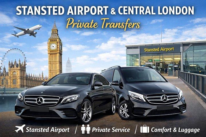 Stansted Flygplats till/från centrala London Privat transfer