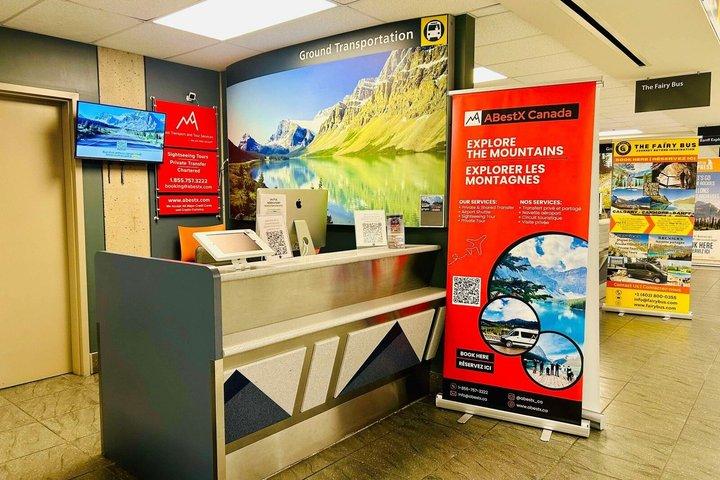 Aéroport Express de Calgary à Banff via Canmore