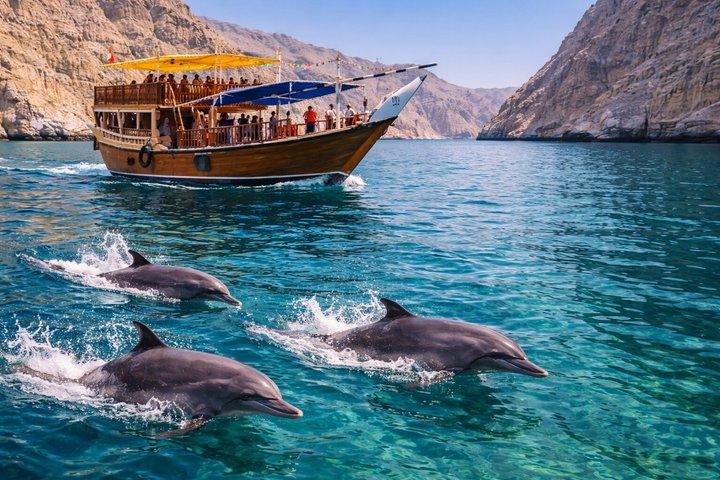 Musandam Khasab Übernachtung Dhow Kreuzfahrt mit Grill Abendessen