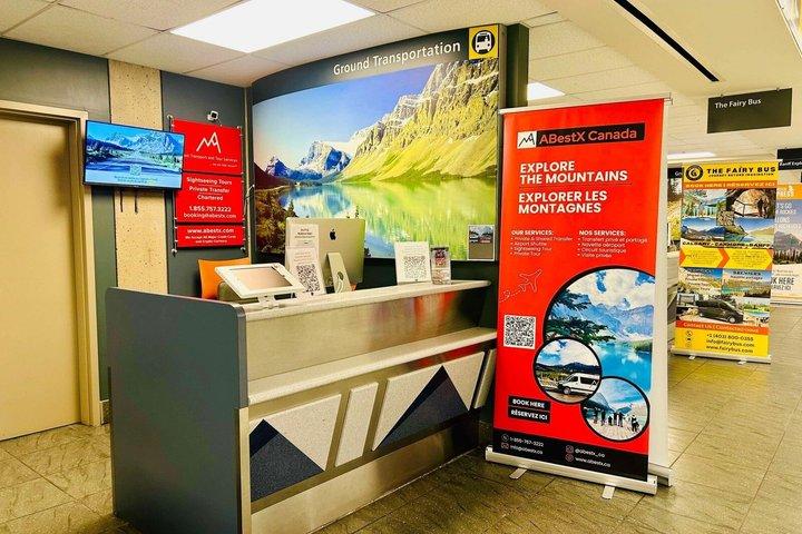 Navette privée abordable de Calgary à Banff Hôtels