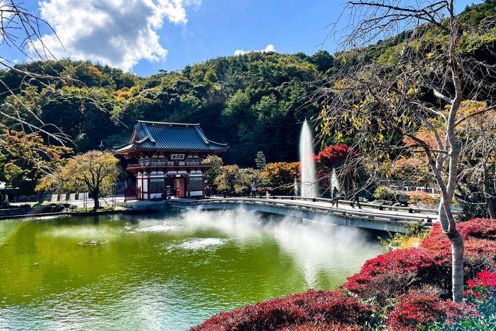 大阪箕面滝を体験,宇治・勝王子・さくらバスツアー
