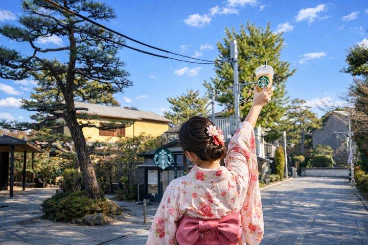 大阪箕面滝を体験,宇治・勝王子・さくらバスツアー
