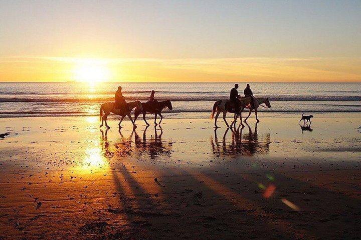 バリ島ケドゥングビーチでサンセットプライベート乗馬