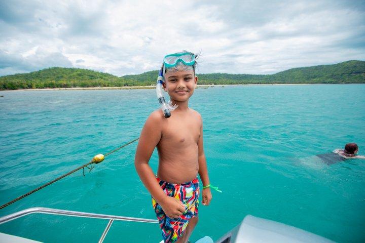 Roze Dolfijn en Varkenseiland per Speedboot vanaf Koh Samui