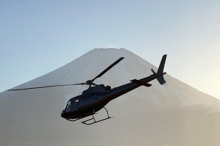 Excursão de helicóptero de Monte Fuji e Hakone (120min - 5pax)