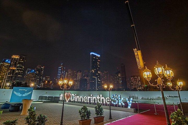 Esperienza Cena nel cielo a Dubai