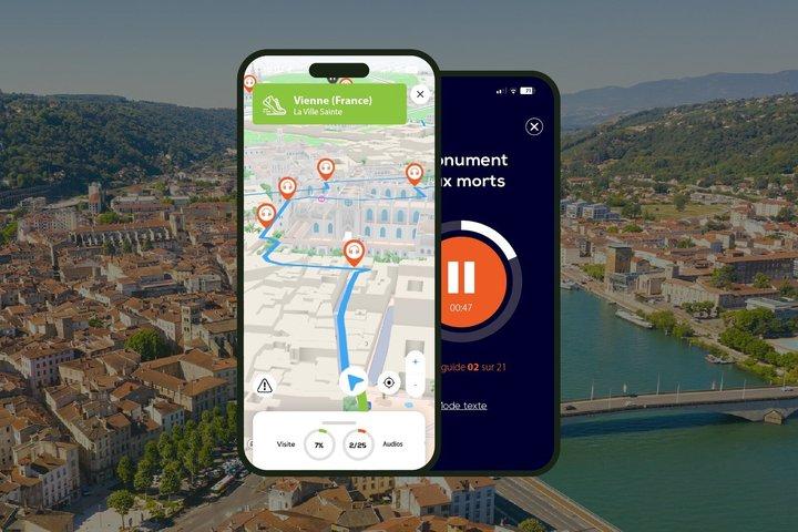 Viena (Francia) Visita a pie con audioguía, 1 hora y 40 minutos y 19 comentarios