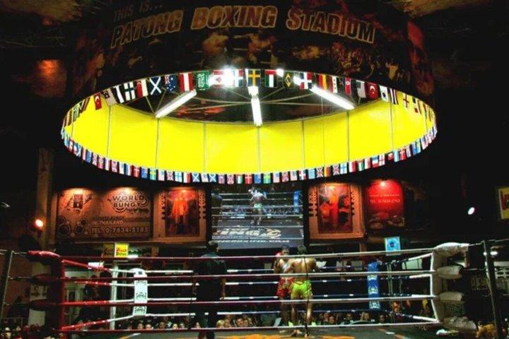 Entradas para el estadio de boxeo de Patong