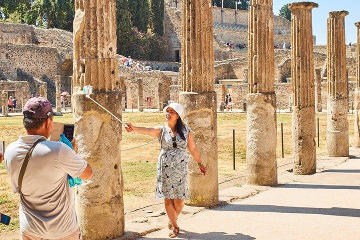 Pompeji ruiner och natursköna Sorrento Tour från Rom med Limoncello