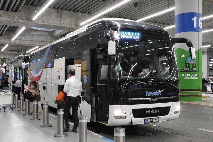 イスタンブール空港からアクサライまたは往復シャトルバス