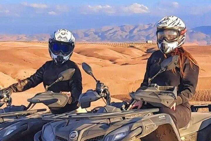 Desert Agafay Sunset Quad Bike Adventure & Cena da Marrakech