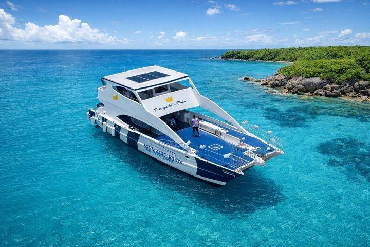 Puerto Plata Privat katamaran snorkling, grill og åben bar