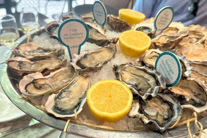 Austernwein- und Champagnerverkostung in Paris