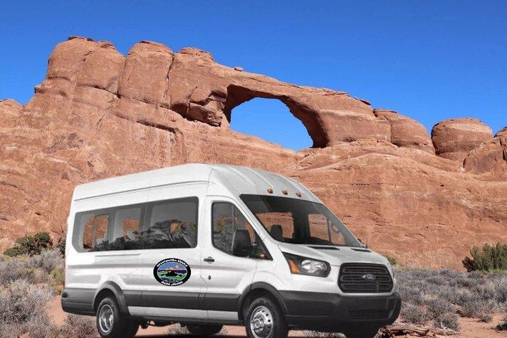 Arches National Park Morgen eller eftermiddag