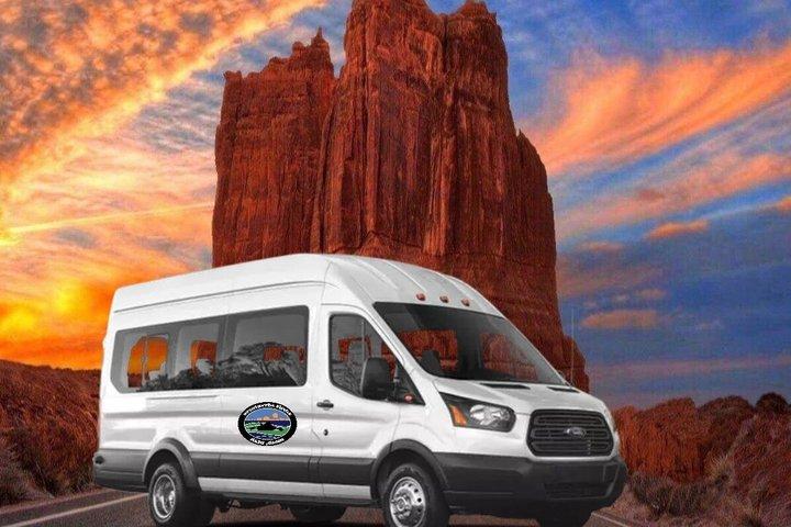 Arches National Park Morgen eller eftermiddag