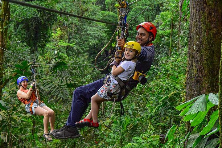 Volcano Forest Zipline Activity