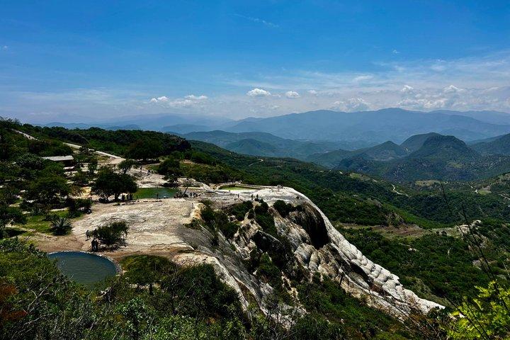 Private Tour Hierve el Agua, Mitla, Teotitlan del Valle and Mezcal