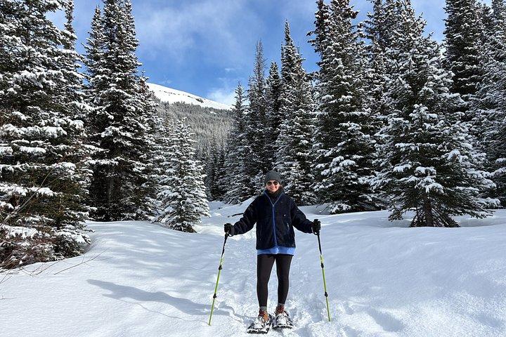Private Kananaskis Snowshoe & Frozen Falls - From Banff/Canmore