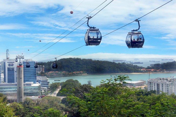 Ultimate Sentosa Adventure: Visita guiada aérea, terrestre e marítima