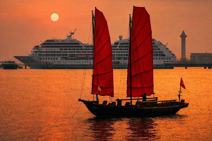 ハロン湾からプライベートクルーズ-ランハ湾-白頭龍湾