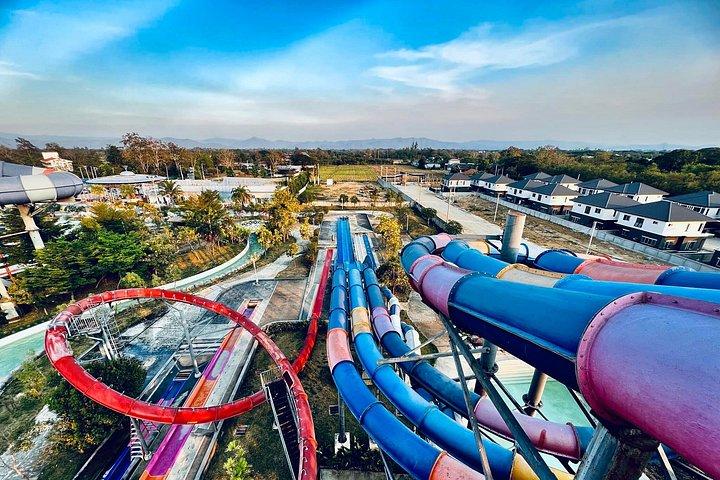 チューブトレックウォーターパークファミリーとスリル満点の日帰りパスチェンマイ
