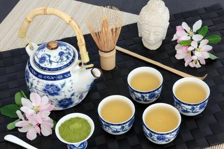 Teezeremonie Erfahrung mit Kimono in Kyoto