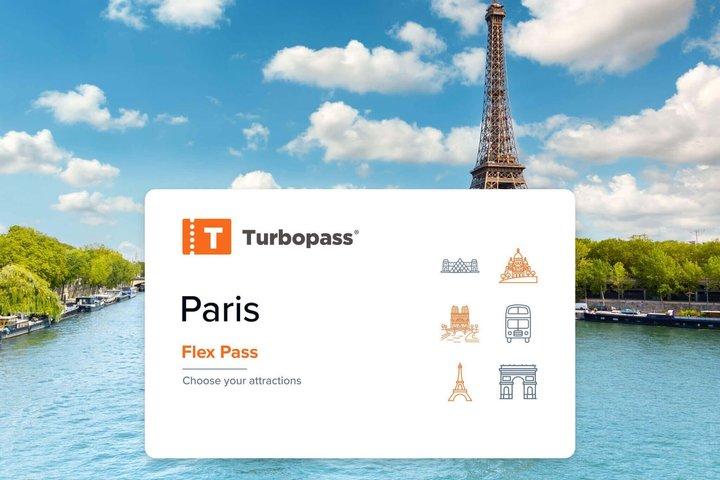 Parijs Flex Pass : Eiffeltoren, Louvre, Versailles & 25 + Attracties
