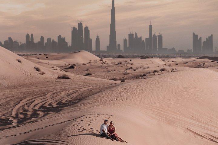 ドバイの地元の写真家とのプライベートフォトセッション
