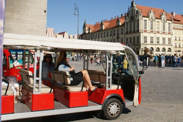 Tour di Breslavia, guida autorizzata + auto elettrica, 2 ore, gr. 13-15 persone