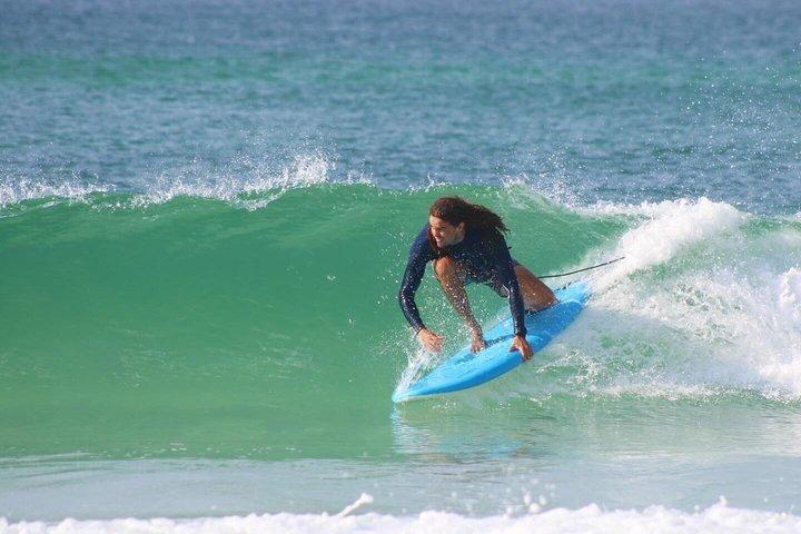 Lär dig surfa Destin FL - Gruppsurflektioner
