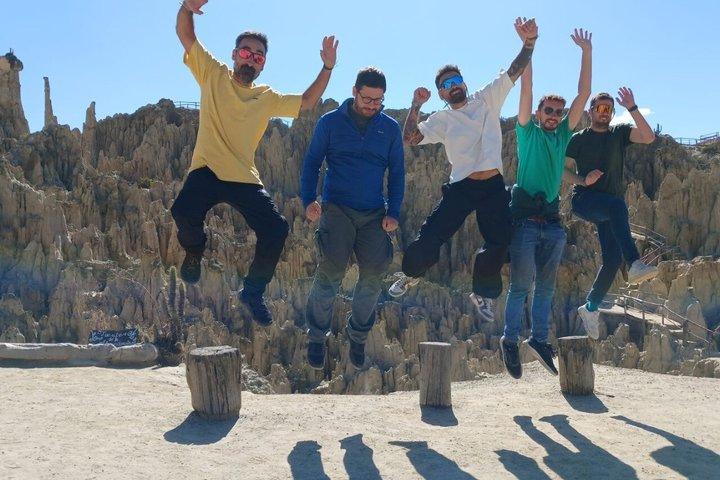 La Paz Moon Valley Guided Tour with Andes Views