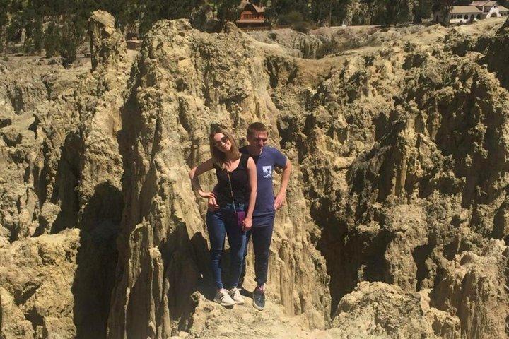 La Paz Moon Valley Guided Tour with Andes Views