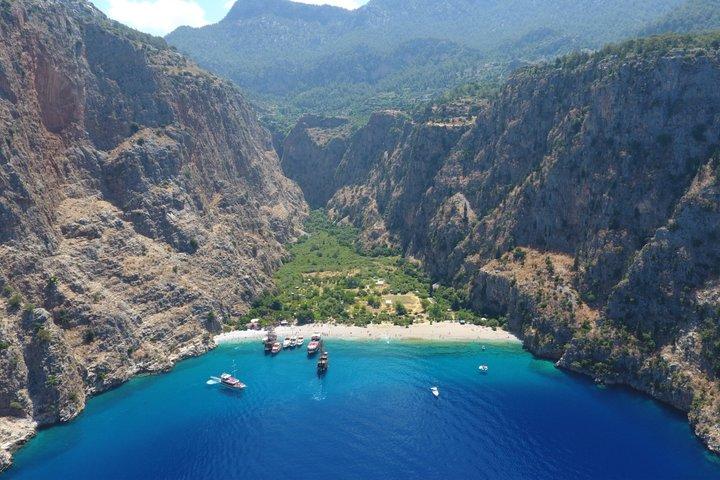 Lykiska vägen vandra Oludeniz till Butterfly Valley Adventure