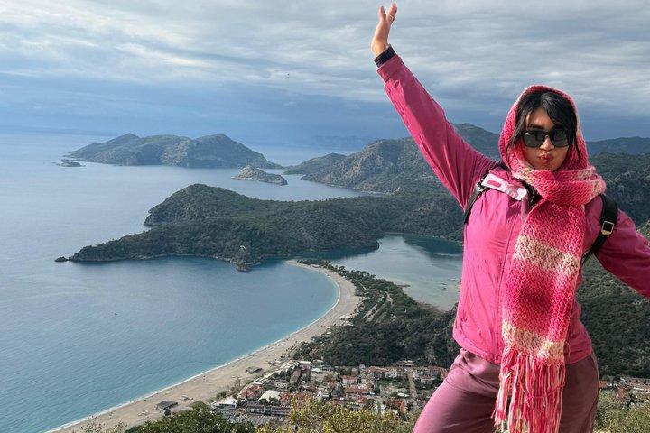 Lykiska vägen vandra Oludeniz till Butterfly Valley Adventure