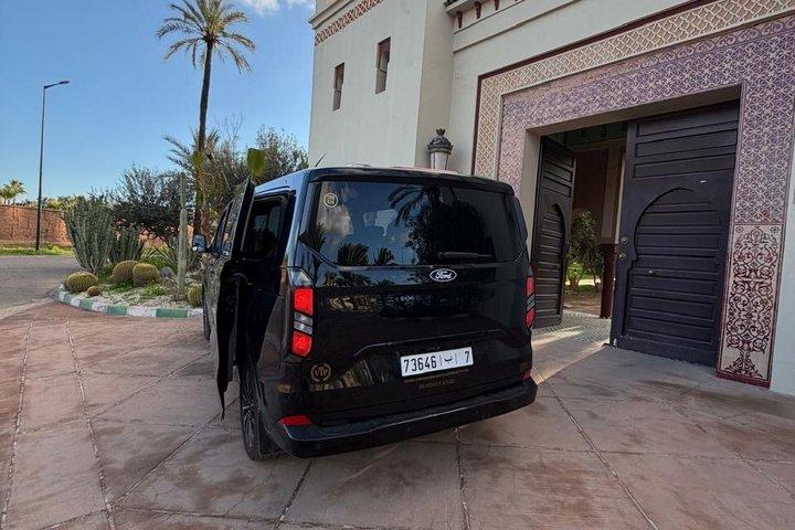 Luchthaventransfer Marrakech, privévervoer met chauffeur